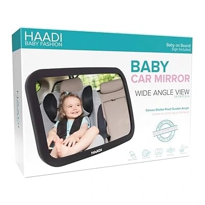 HAADI wide-angle baby car mirror