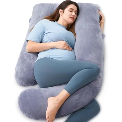 momcozy U-Shaped Pregnancy Pillow