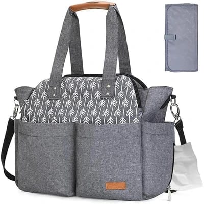 Lekebaby satchel changing bag