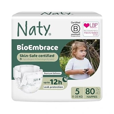 Naty BioEmbrace baby nappies