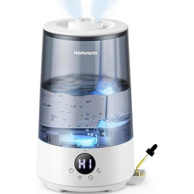Homvana quiet cool mist humidifier