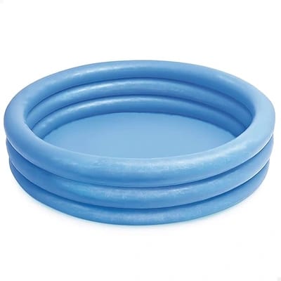 Intex Crystal Blue compact inflatable paddling pool