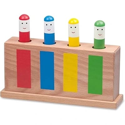Galt wooden pop-up cause-and-effect toy