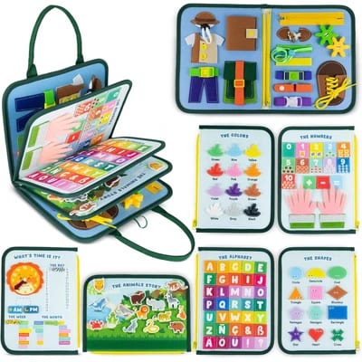BONNYCO felt travel busy board