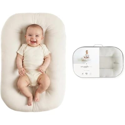 Snuggle Me organic cotton baby lounger