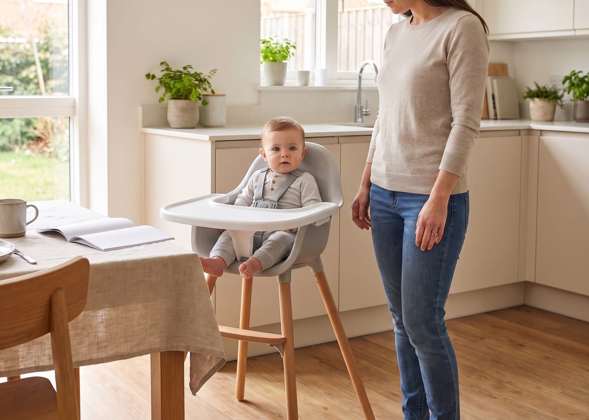 How to choose a high chair for your baby