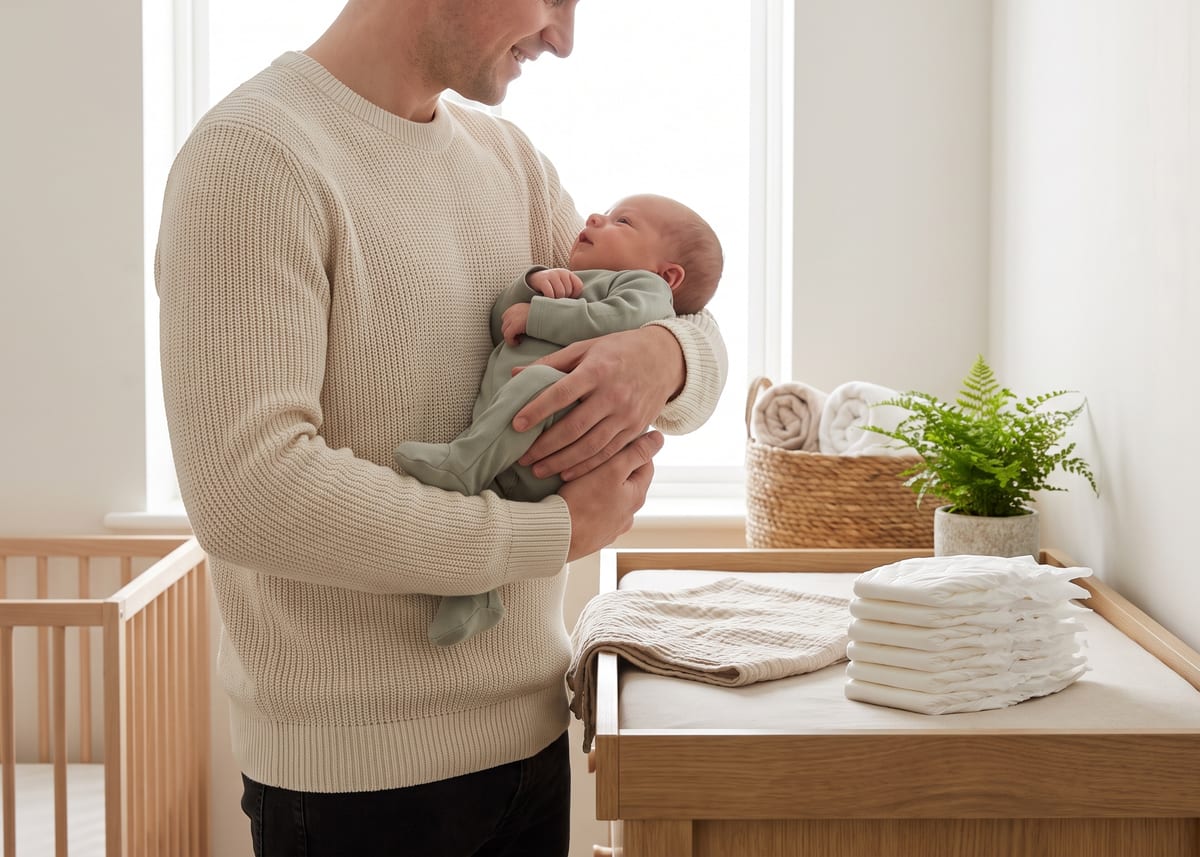 How many nappies does a newborn use a day?