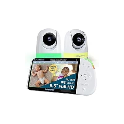 Babysense Full HD split-screen baby monitor
