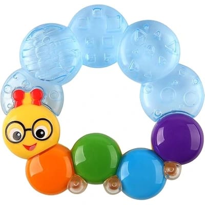 Baby Einstein Teether-Pillar Rattle Teething Toy