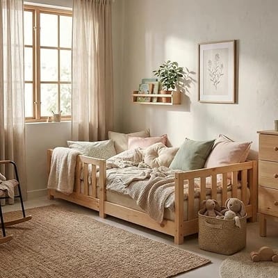 ecoMI Montessori Toddler Floor Bed