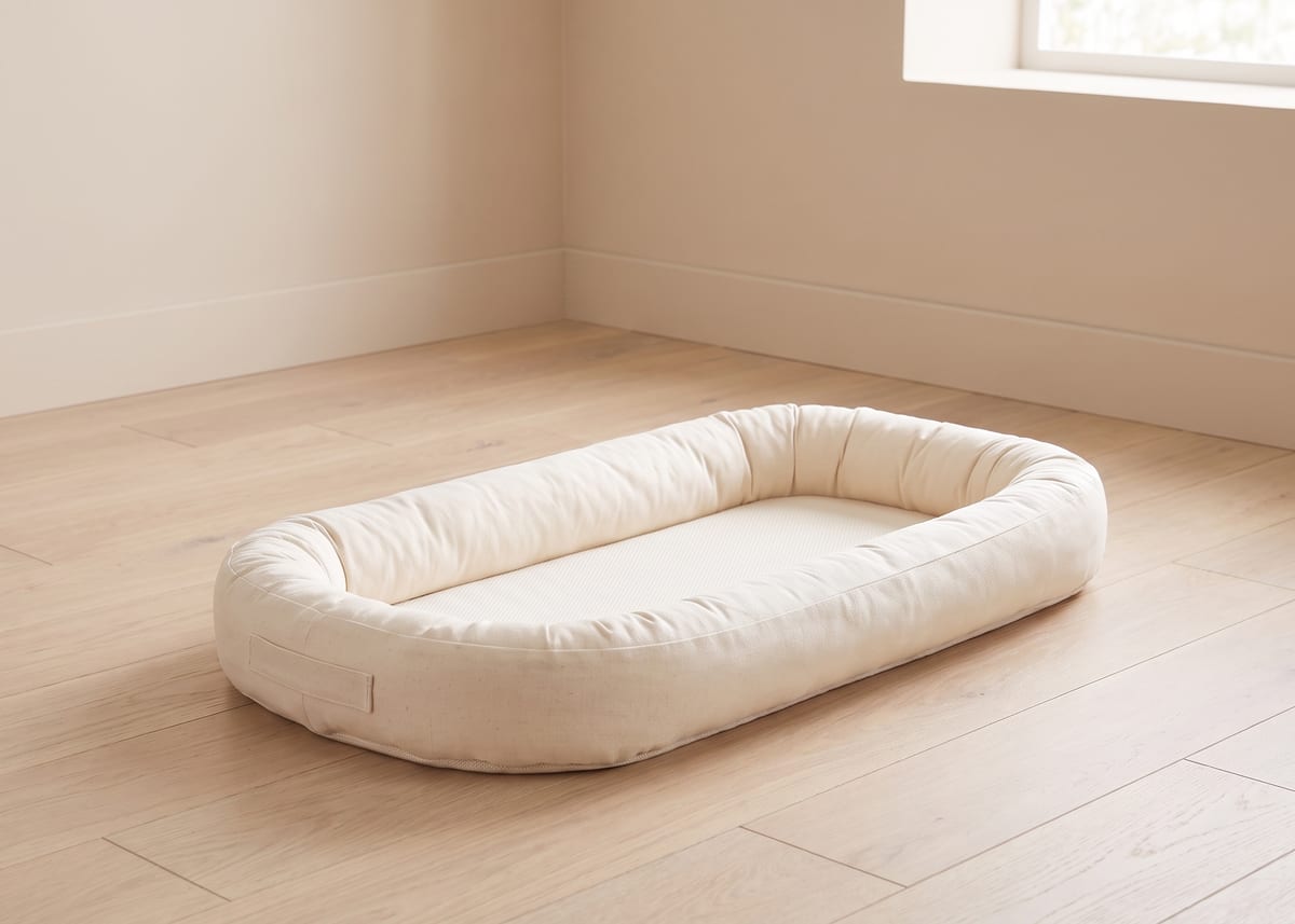 Can a baby sleep in a nest or pod?