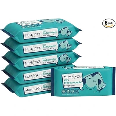 Mum & You biodegradable baby wipes