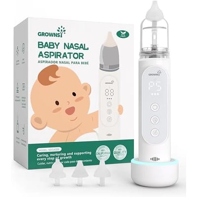 GROWNSY electric baby nasal aspirator