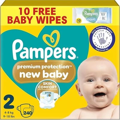 Pampers Premium Protection New Baby nappies