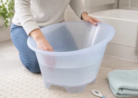Baby bath bucket safety: benefits and cautions for newborns