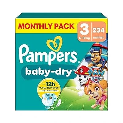 Pampers Baby-Dry nappies