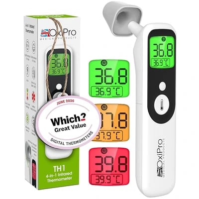 OxiPro TH1 forehead and ear thermometer