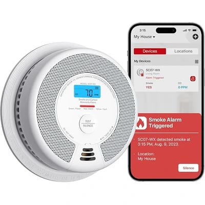 X-Sense SC07-WX smart smoke and carbon monoxide alarm