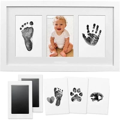 PewinGo handprint and footprint keepsake frame
