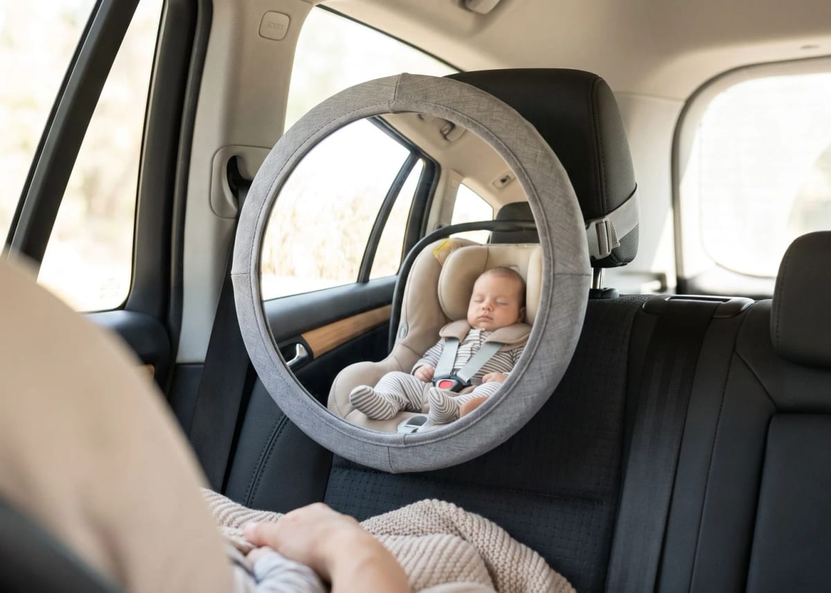 The 5 best baby car mirrors for rear-facing seats in 2026