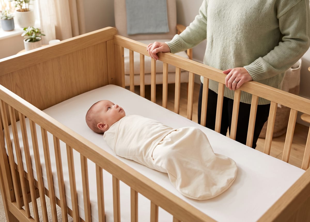 How to swaddle a baby safely and when to stop