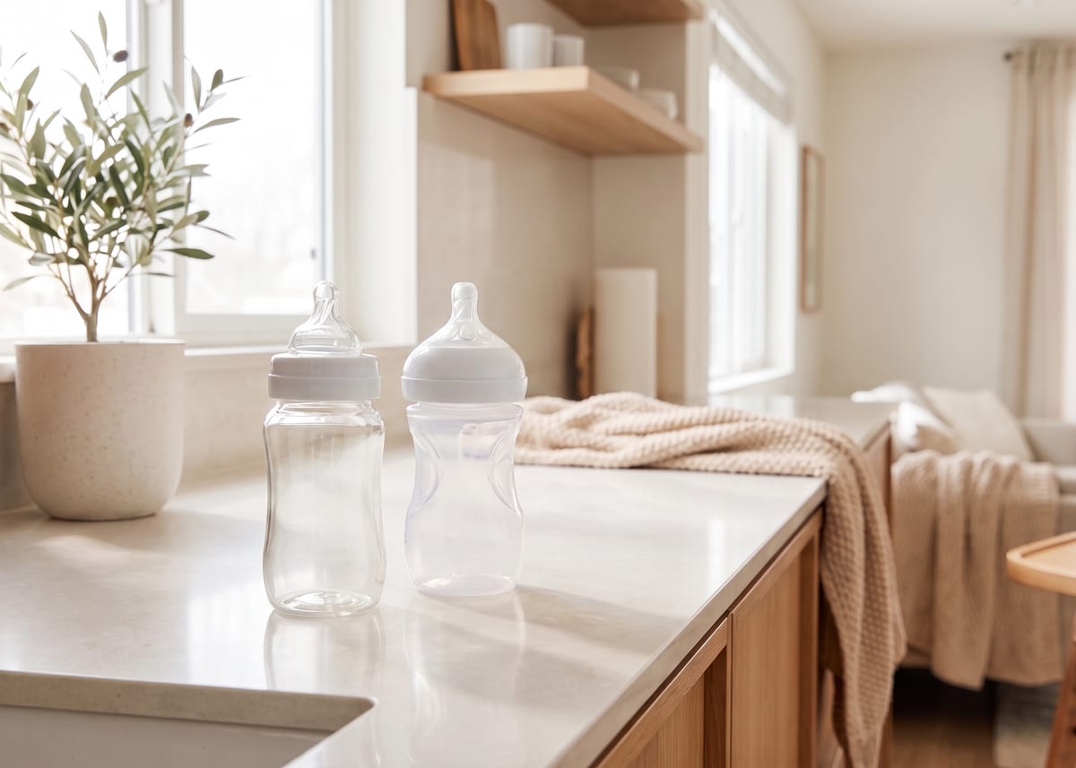 How to choose a baby bottle and teat